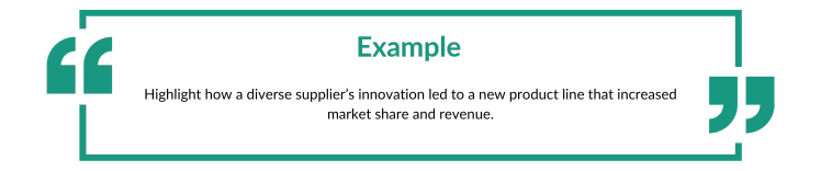 Example of Celebrating Successes and Sharing Stories