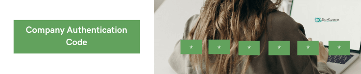 What a Companies House authentication code is