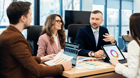 Corporations and consultants